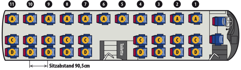Juwan Bus Grand Class Plan